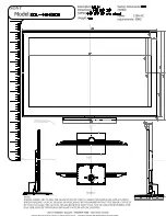 Sony KDL-46NX800 Dimensions preview