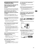 Preview for 3 page of Sony KDL-47W80XA Reference Manual