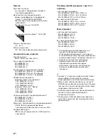 Preview for 10 page of Sony KDL-47W80XA Reference Manual