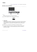 Preview for 20 page of Sony KDL-50W705B Manual