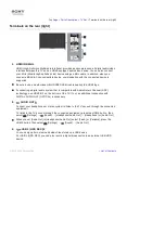 Preview for 22 page of Sony KDL-50W705B Manual