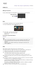 Preview for 82 page of Sony KDL-50W705B Manual
