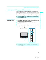 Preview for 47 page of Sony KF-50WE620 - Lcd Projection Tv Hd-monitor Grand Wega Operating Instructions Manual