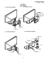 Preview for 11 page of Sony KF-60XBR800 - 60" Xbr Grand Wega™ Rear Projection Television Service Manual