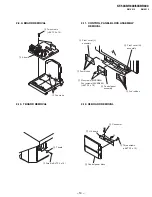 Preview for 14 page of Sony KF-60XBR800 - 60" Xbr Grand Wega™ Rear Projection Television Service Manual