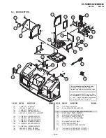 Preview for 140 page of Sony KF-60XBR800 - 60" Xbr Grand Wega™ Rear Projection Television Service Manual