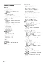 Preview for 50 page of Sony KF-E42A10 Operating Instructions Manual