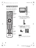 Preview for 28 page of Sony KF-WE42 Operating Instructions Manual