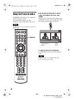 Preview for 40 page of Sony KF-WE42 Operating Instructions Manual