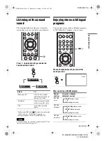 Preview for 41 page of Sony KF-WE42 Operating Instructions Manual