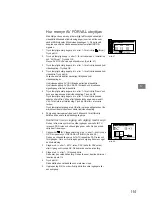 Preview for 115 page of Sony KL-37W1 Operating Instructions Manual