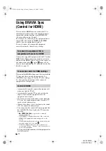 Preview for 18 page of Sony KLV-20S400A/B Operating Instructions Manual