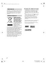 Preview for 48 page of Sony KLV-26U2520 Operating Instructions Manual