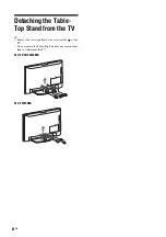 Preview for 8 page of Sony KLV-32W400A Operating Instructions Manual