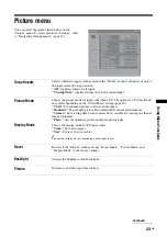 Preview for 23 page of Sony KLV-32W400A Operating Instructions Manual