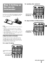 Preview for 17 page of Sony KP-41T25 - 41" Color Rear Video Projector Operating Instructions Manual