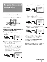 Preview for 79 page of Sony KP-41T25 - 41" Color Rear Video Projector Operating Instructions Manual