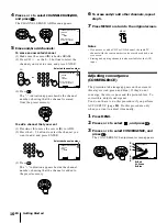 Preview for 16 page of Sony KP-41T35 - 41" Projection Tv Operating Instructions Manual