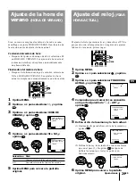 Preview for 71 page of Sony KP-41T35 - 41" Projection Tv Operating Instructions Manual