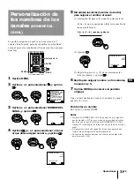 Preview for 73 page of Sony KP-41T35 - 41" Projection Tv Operating Instructions Manual