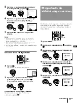 Preview for 75 page of Sony KP-41T35 - 41" Projection Tv Operating Instructions Manual