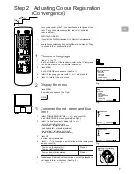 Preview for 7 page of Sony KP-46S3K Operating Instructions Manual