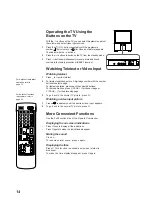 Preview for 14 page of Sony KP-46S3K Operating Instructions Manual