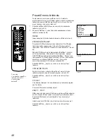 Preview for 46 page of Sony KP-46S3K Operating Instructions Manual