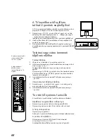 Preview for 66 page of Sony KP-46S3K Operating Instructions Manual