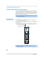 Preview for 35 page of Sony KP-46WT510 - 46" 16:9 Hi-scan Projection Television Operating Instructions Manual