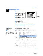 Preview for 54 page of Sony KP-46WT510 - 46" 16:9 Hi-scan Projection Television Operating Instructions Manual