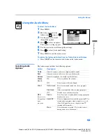 Preview for 56 page of Sony KP-46WT510 - 46" 16:9 Hi-scan Projection Television Operating Instructions Manual