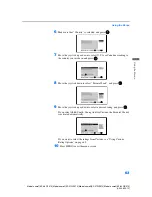 Preview for 66 page of Sony KP-46WT510 - 46" 16:9 Hi-scan Projection Television Operating Instructions Manual