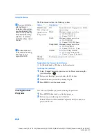 Preview for 67 page of Sony KP-46WT510 - 46" 16:9 Hi-scan Projection Television Operating Instructions Manual