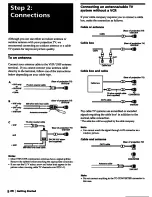 Preview for 6 page of Sony KP-46XBR35 Operating Instructions Manual