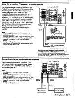 Preview for 11 page of Sony KP-46XBR35 Operating Instructions Manual