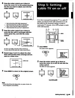 Preview for 13 page of Sony KP-46XBR35 Operating Instructions Manual