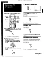 Preview for 17 page of Sony KP-46XBR35 Operating Instructions Manual