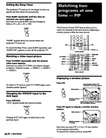 Preview for 18 page of Sony KP-46XBR35 Operating Instructions Manual