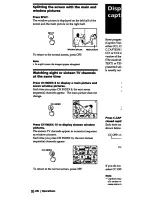 Preview for 20 page of Sony KP-46XBR35 Operating Instructions Manual