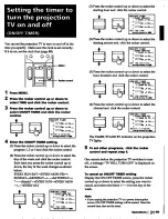 Preview for 31 page of Sony KP-46XBR35 Operating Instructions Manual