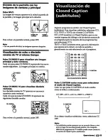 Preview for 62 page of Sony KP-46XBR35 Operating Instructions Manual