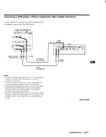 Preview for 13 page of Sony KP-48V75 - 48" Color Rear Video Projector Operating Instructions Manual