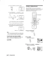 Preview for 22 page of Sony KP-48V75 - 48" Color Rear Video Projector Operating Instructions Manual