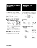 Preview for 32 page of Sony KP-48V75 - 48" Color Rear Video Projector Operating Instructions Manual