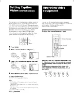 Preview for 42 page of Sony KP-48V75 - 48" Color Rear Video Projector Operating Instructions Manual