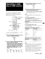 Preview for 45 page of Sony KP-48V75 - 48" Color Rear Video Projector Operating Instructions Manual