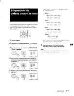 Preview for 90 page of Sony KP-48V75 - 48" Color Rear Video Projector Operating Instructions Manual