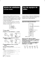 Preview for 91 page of Sony KP-48V75 - 48" Color Rear Video Projector Operating Instructions Manual