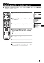 Preview for 21 page of Sony KP-51DS1U Instruction Manual